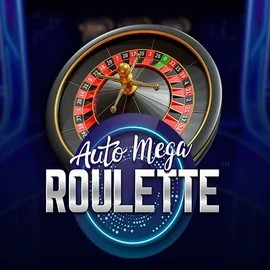 Auto Mega Roulette slot visual from Pragmatic Play available on vipzzino.nl
