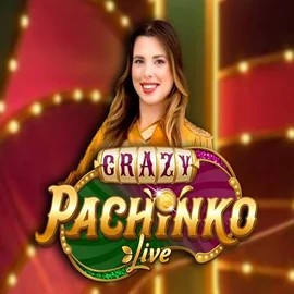 Crazy Pachinko slot icon by Evolution, available at Vipzino Casino