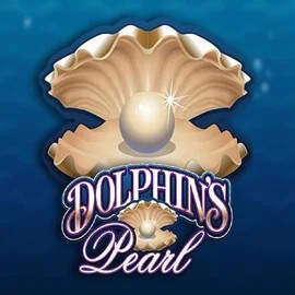 Dolphins Pearl slot logo by Novomatic at Vipzino Casino