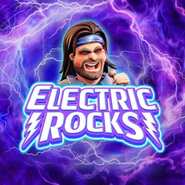 Electric Rocks by Inspired Gaming, showcased at vipzzino.nl – game logo