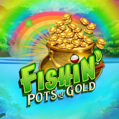 Fishin Pots Of Gold slot visual from Gameburger Studios available on vipzzino.nl
