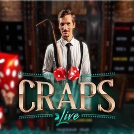 Live Craps logo by Evolution Vipzino Casino