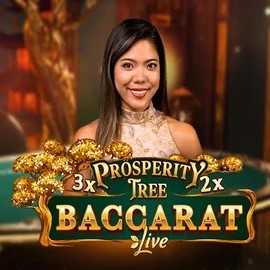 Prosperity Tree Baccarat casino game by Evolution – featured logo at Vipzino Casino