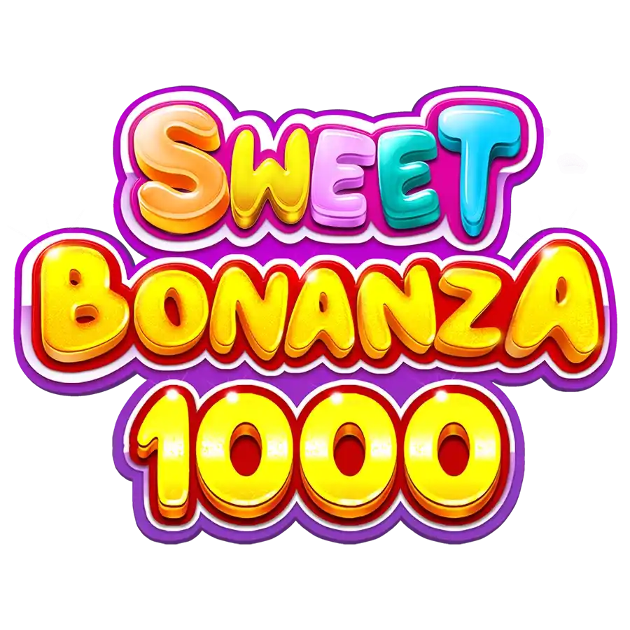 Sweet Bonanza 1000 logo by Pragmatic Play Vipzino Casino