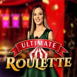 Ultimate Roulette logo – Live Casino by Ezugi at Vipzino Casino