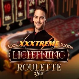 XXXtreme Lightning Roulette game by Evolution – logo hosted on Vipzino Casino